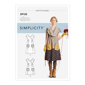 Simplicity Pattern 9122 Misses' Dresses