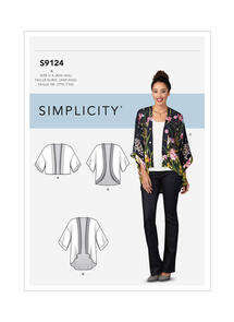 Simplicity Sewing Pattern Misses' Jackets