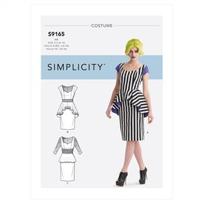 Simplicity Pattern 9165 Misses' Costumes Dress