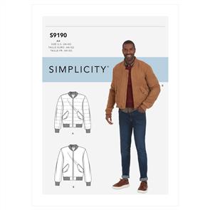 Simplicity Pattern 9190 Men's Jacket