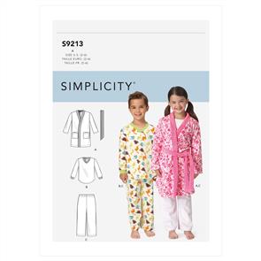 Simplicity Pattern 9213 Children's Cozywear