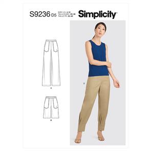 Simplicity Pattern 9236 Misses' Pants