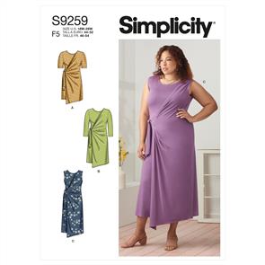 Simplicity Pattern 9259 Women Knit Dress & Tunic