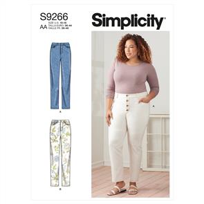 Simplicity Pattern 9266 Misses & Women's Jeans