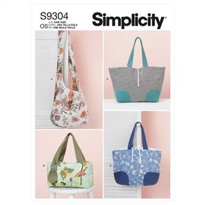 Simplicity Pattern 9304 Bags
