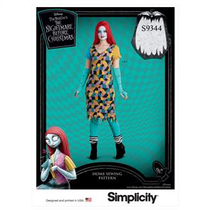 Simplicity Pattern 9344 Miss Costume & Face Mask