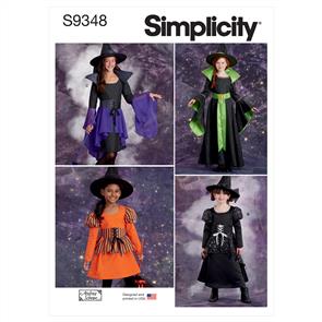 Simplicity Pattern 9348 Child & Girl Costumes