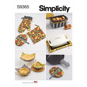 Simplicity Pattern 9365 Quilted Kitchen Accessor
