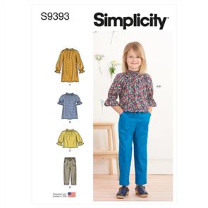Simplicity Pattern 9393 Children's Sportswear