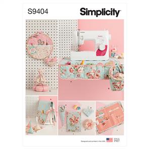 Simplicity Pattern 9404 Sewing Room Accessories