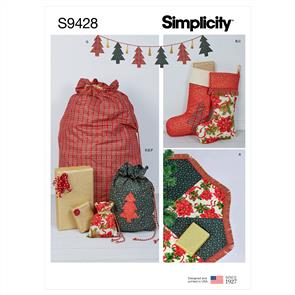 Simplicity Pattern 9428 Holiday Decorating