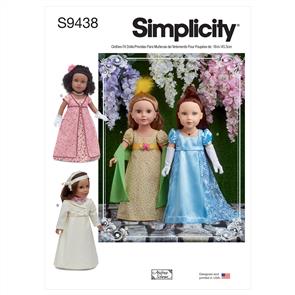 Simplicity Pattern 9438 Doll Clothes