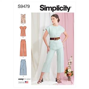 Simplicity Pattern 9479 Misses' Sportswear