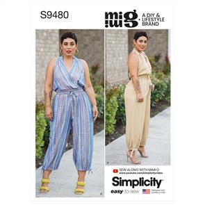 Simplicity Pattern 9480 Misses' Jumpsuit