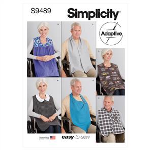 Simplicity Pattern 9489 Adult Bibs
