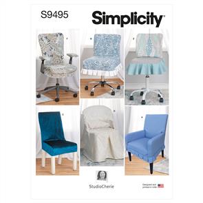 Simplicity Pattern 9495 Chair Slipcovers
