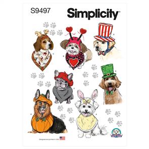 Simplicity Pattern 9497 Pet Accessories