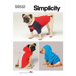Simplicity Pattern 9532 Pet Clothes