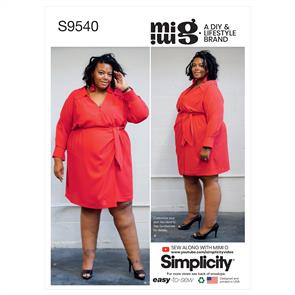 Simplicity Pattern 9540 Women's Dresses