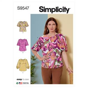 Simplicity Pattern 9547 Misses' Top and Tunic