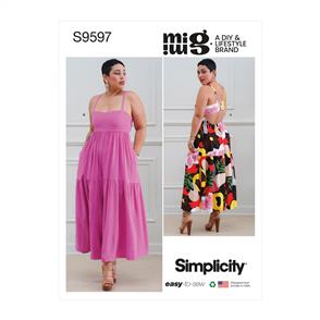 Simplicity Pattern 9597