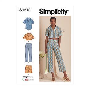 Simplicity Pattern 9610