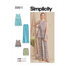 Simplicity Pattern 9611