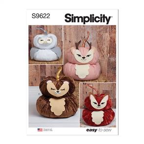 Simplicity Pattern 9622 Plush Pumpkin Animals