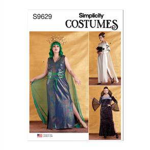 Simplicity Pattern 9629 Misses' and Women's Costumes