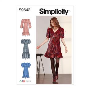 Simplicity Pattern 9642 Misses' Dress