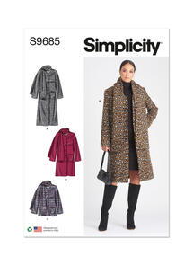 Simplicity Misses' Coat and Jacket