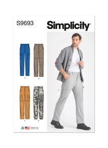 Simplicity Men's Cargo Pants