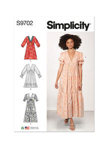 Simplicity Misses' Empire Dress
