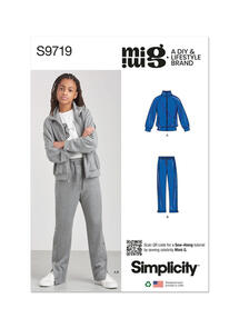 Simplicity Boys' Knit Jacket and Pants by Mimi G Style