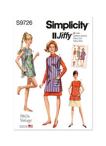 Simplicity Misses' Vintage Apron or Beach Cover-up in Two Lengths