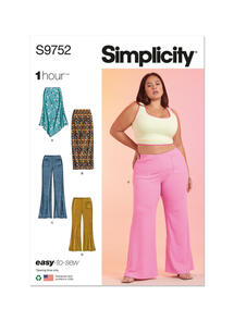 Simplicity Women's Knit Skirts and Pants in Two Lengths