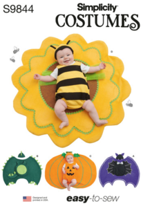 Simplicity Sewing Pattern Babies' Costumes S9844