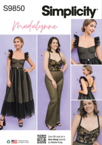 Simplicity Sewing Pattern Misses' and Women's Dress and Jumpsuit S9850