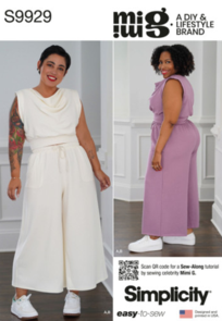 Simplicity Sewing Pattern Misses' and Women's Lounge Set by Mimi G S9929