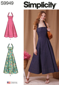 Simplicity Sewing Pattern Misses' Dress in Two Lengths S9949