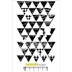 Carabelle Studio Rubber Stamp - Texture Triangle