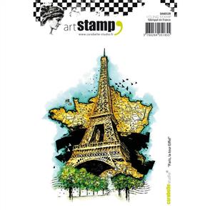 Carabelle Studio Rubber Stamp - Eiffel Tower, Paris