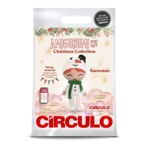 Circulo Amigurumi Kit (Christmas) - Snowman
