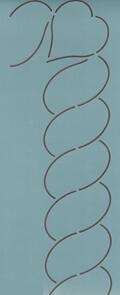 The Stencil Company  Quilting Stencils - Rope 2.5"
