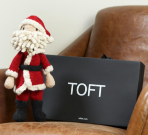 TOFT Christmas Doll Santa Claus - in Black gift box