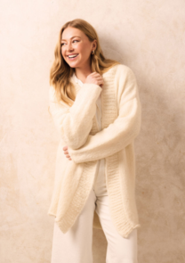 Rowan Knitting Pattern / Kit - Brushed Fleece - Seal