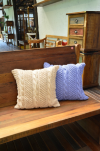 Circulo Knitting Pattern/Kit - Serenity Pillow Set