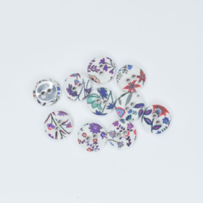 Liberty Fabric Covered Buttons - 16MM
