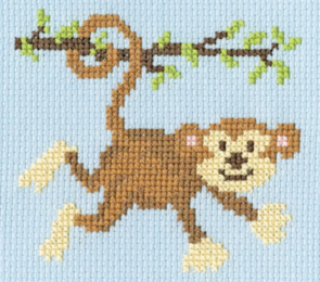 Bothy Threads Monkey Mayhem Cross-Stitch Kit