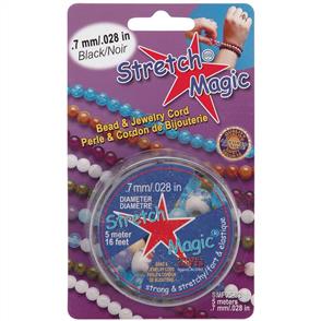 Pepperell Stretch Magic Bead & Jewelry Cord 0.7mm x 5m / Pearl
